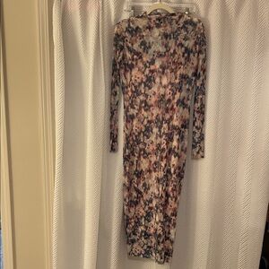 Steve Madden Multicolor Long Sleeve Dress